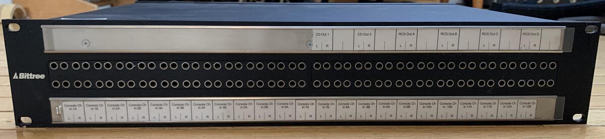 Bittree Bantam Patch Bay with E3M connectors Used for sale 100