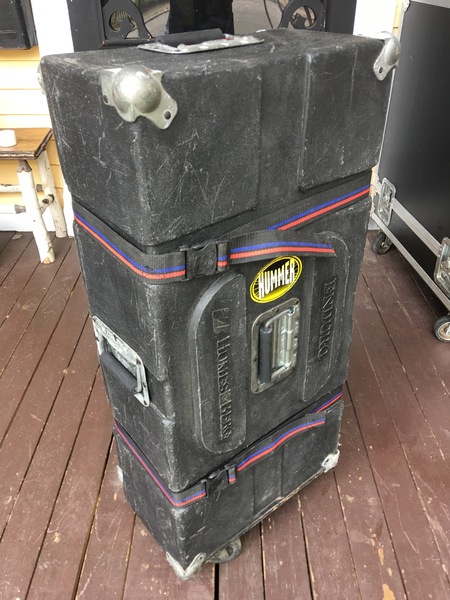 Humes  Berg Enduro Hardware Case with Casters 36x14x12 Interior Used for Sale 