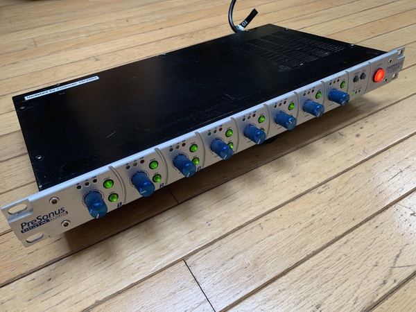 PreSonus Digimax LT 8 ch Preamps One with Custom preamp improvements and lower noise floor