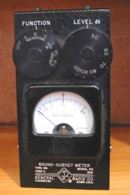 Sound Survey Meter  Possibly from the 1950039s